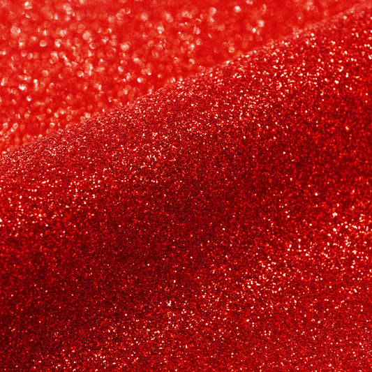 Glitter Red Textilvinyl