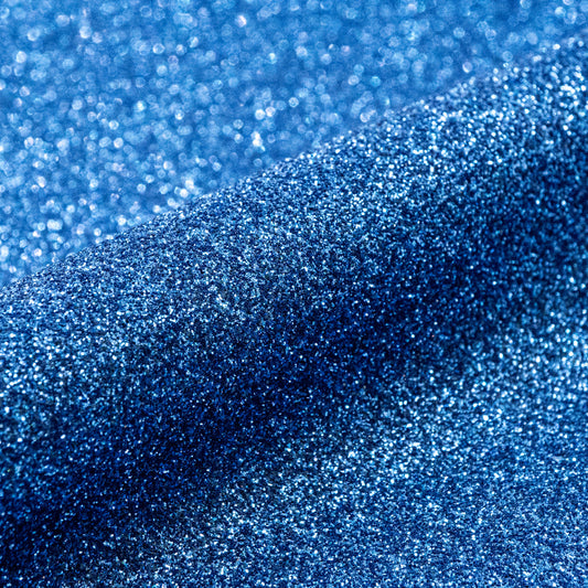 Glitter Blue Textilvinyl