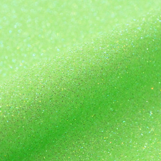 Glitter Neon Green Textilvinyl