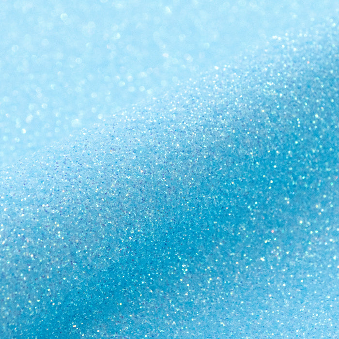 Glitter Neon Blue Textilvinyl