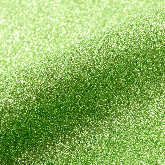 Glitter Light Green Textilvinyl