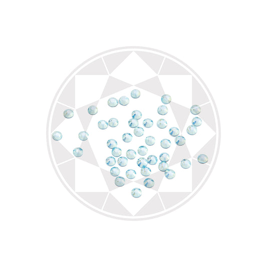 Rhinestones Hotfix SS10 Aquamarine AB 420 st