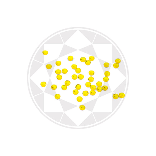 Rhinestones Hotfix SS10 Citrine 420 st
