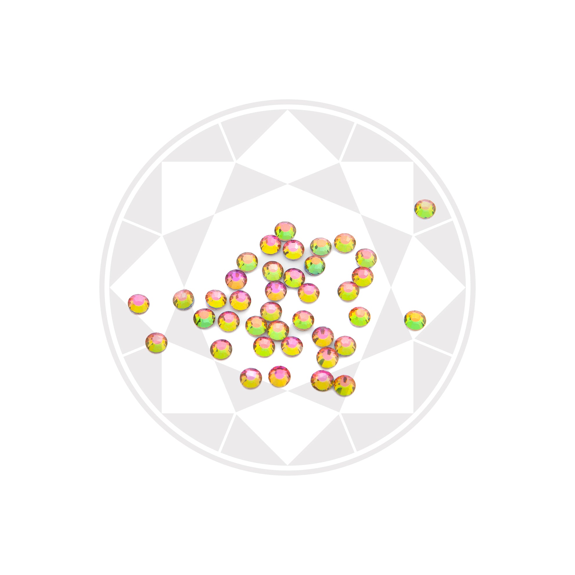 Rhinestones Hotfix SS10 Rainbow 420 st – Sparkling-stones